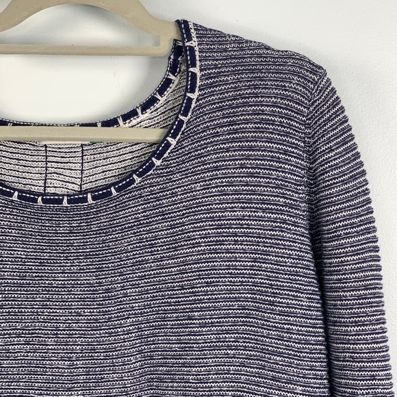 Cecil Damen Womens XXL‎ Blue/White Striped Pullover - Picture 2 of 7